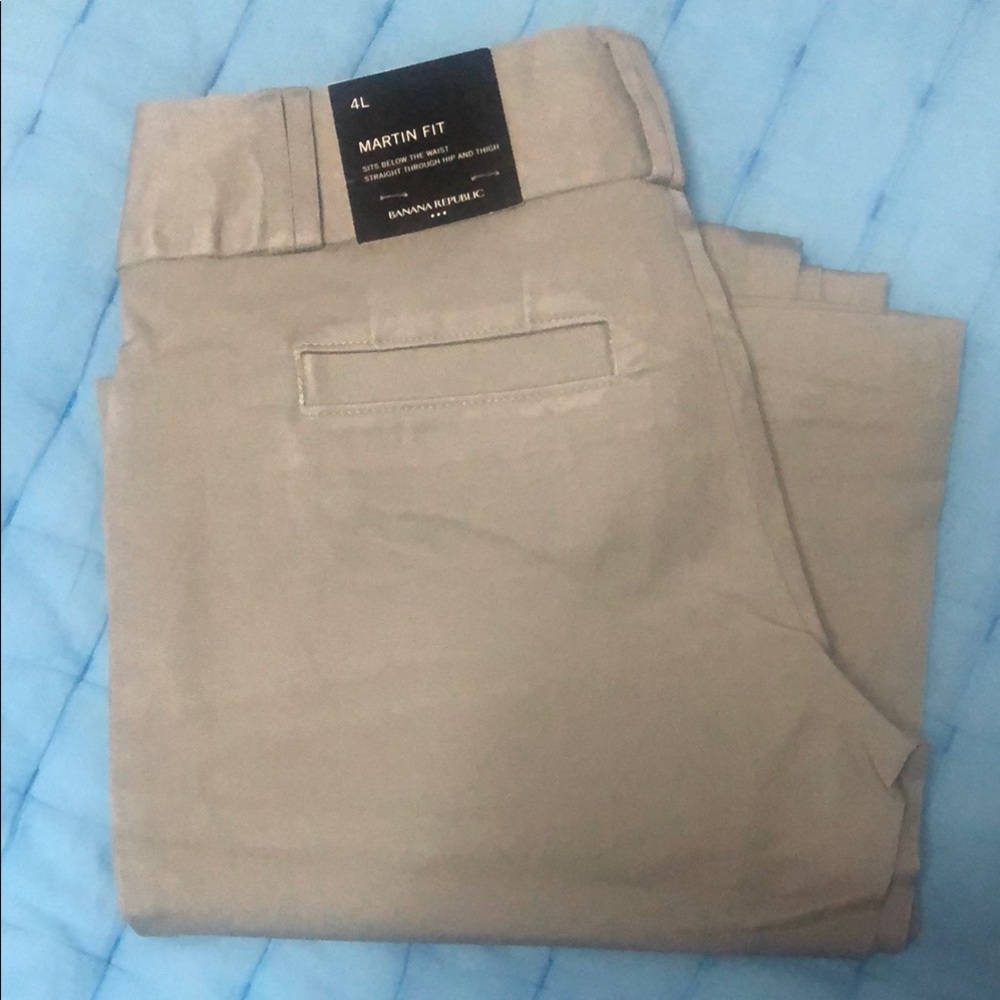 Banana Republic Martin Fit Pants Size 4 *Tall*